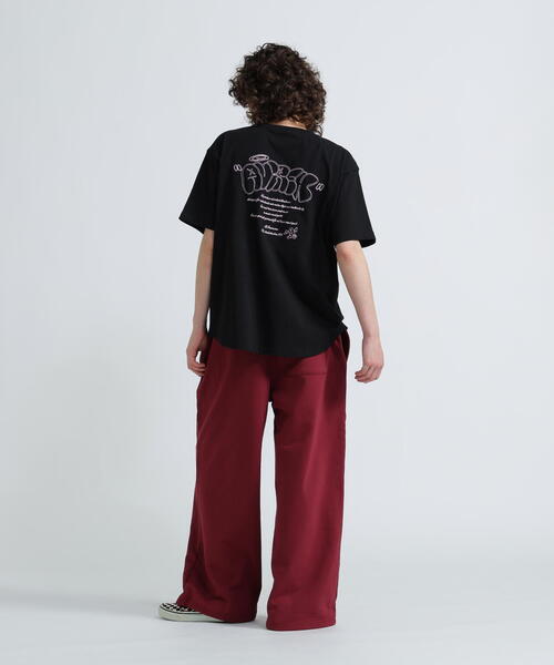 ❤︎新品CLOVE2点セット❤︎ロゴプリントサイドジップTシャツ パンツ AVIREX（アヴィレックス） tシャツ 半袖 「直営店限定」GRAFFITI EMB T