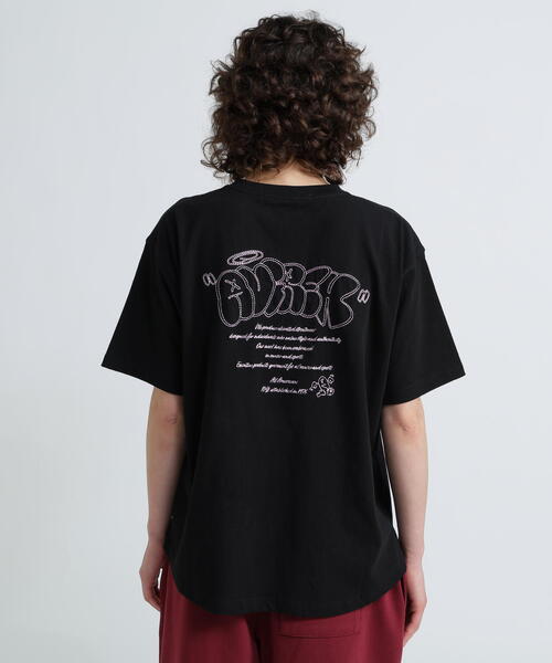 AVIREX tシャツ 「直営店限定」GRAFFITI EMB T-SHIRT/グラフィ