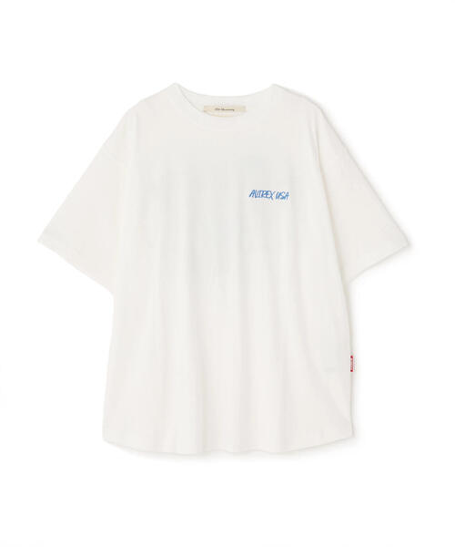 AVIREX tシャツ 「直営店限定」GRAFFITI EMB T-SHIRT/グラフィ