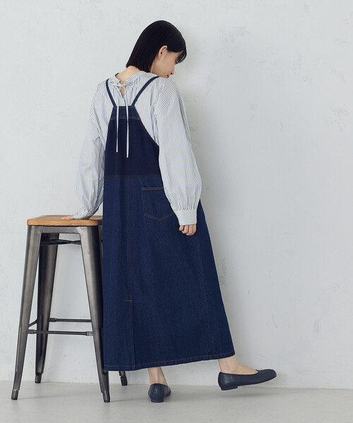 ワンピース 夏 デニムジャンパースカート : ZOZOTOWN Yahoo!店 - 通販