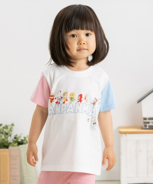 ANPANMAN KIDS COLLECTION tシャツ ANPANMANロゴ半袖Tシャツ