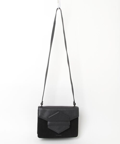 【新品未使用】Ted Baker レザーカモバッグ Ted Baker 「Ted Baker」 ショルダーバッグ O/S ブラック