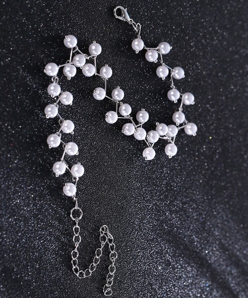 Blanc de Blue ネックレス パールチョーカーネックレス レディース Blanc de Blue ネックレス パールチョーカーネックレス レディース