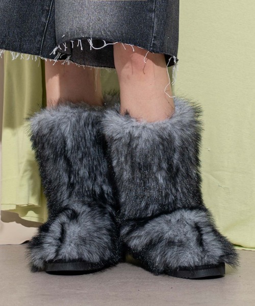 WEGO（ウィゴー） ブーツ WEGO/「25年秋冬新作」モンスターファー