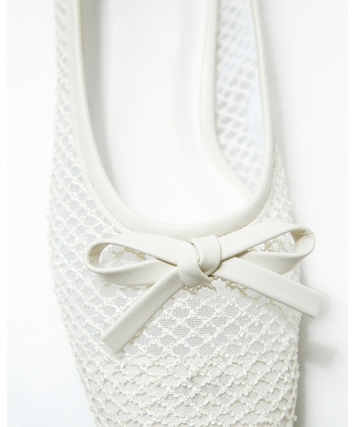「Emma Francis」 バレエシューズ 22.0cm ブラック レディース