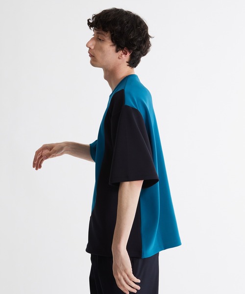「UNITED TOKYO」 半袖Tシャツ 2 ブルー メンズ