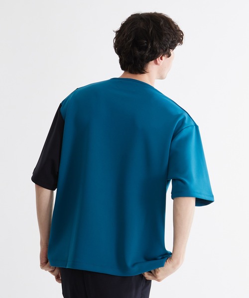 「UNITED TOKYO」 半袖Tシャツ 2 ブルー メンズ
