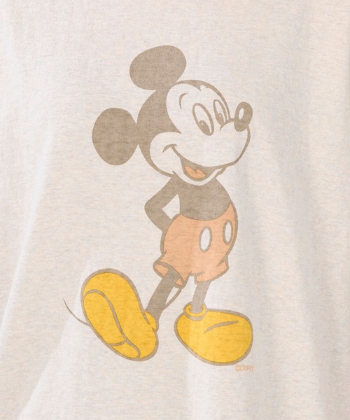 BEAU-MICKEY Tシャツショートスリーブ AMERICANA tシャツ 「AMERICANA」別注-MICKEY MOUSE ショート