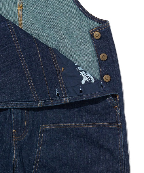 Levi's（リーバイス） デニムオーバーオール 28inch ブラウン メンズ