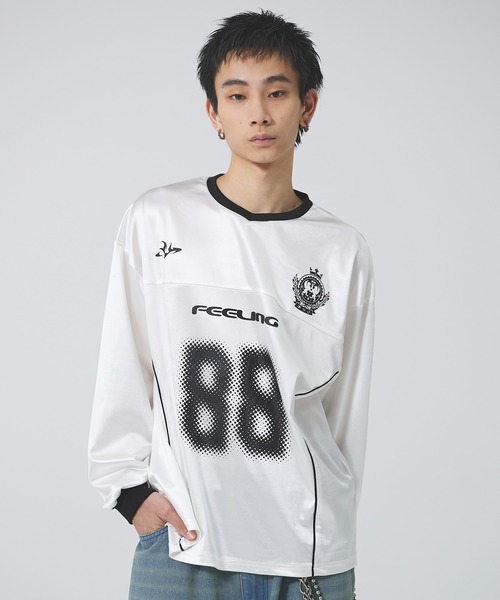 フットボールT tシャツ ルーズシルエットフットボールTシャツ「UNISEX」 メンズ