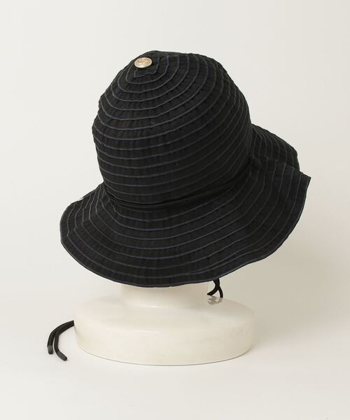 「OVERRIDE」 ワンポイントハット - ネイビー レディース_画像2