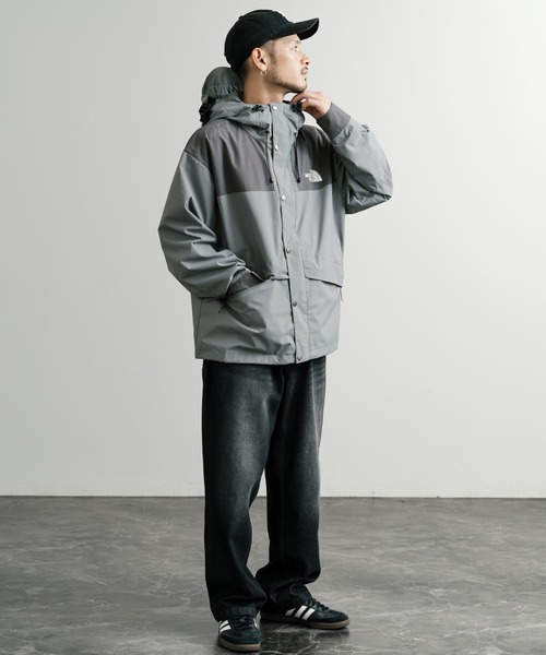 THE NORTH FACE グレー ウィンドブレーカー THE NORTH FACE マウンテンパーカー ウインドブレーカー 日本未