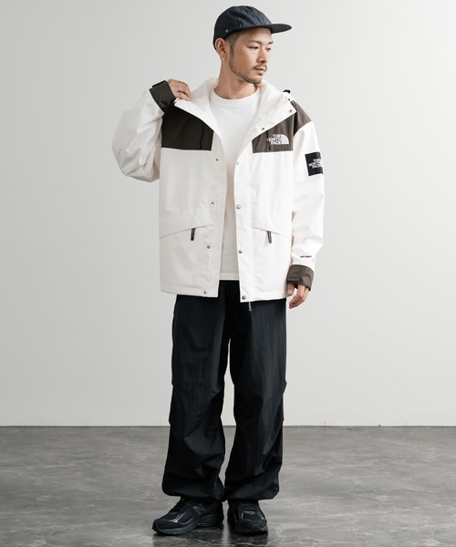 THE NORTH FACE ホワイト M ウィンドブレーカー THE NORTH FACE マウンテンパーカー ウインドブレーカー 日本未