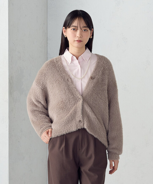 COMME CA ISM（コムサイズム） カーディガン 「ウォッシャブル