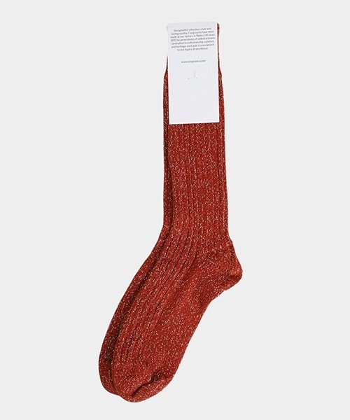 CORGI（コーギ） 靴下 Corgi / コーギー：別注 COTTON＆LUREX PLAIN