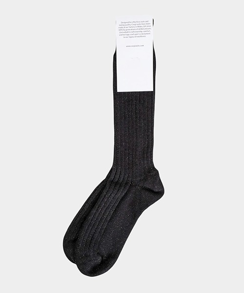CORGI（コーギ） 靴下 Corgi / コーギー：別注 COTTON＆LUREX PLAIN
