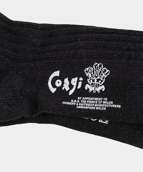 未使用corgi コーギ ソックス 25～28㎝（10 1/2） 4足 未使用corgi