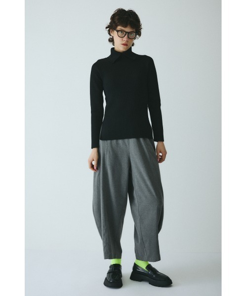 Costanza ドライバーズニット スタンドカラー ジップ 48 Costanza