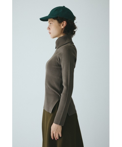 ニット/セーター STAND NECK WIDE TOPS HeRIN.CYE ニット セーター Stand collar knit top スタンドカラー