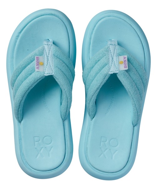 「ROXY」 フラットサンダル SMALL ブラウン レディース_画像5