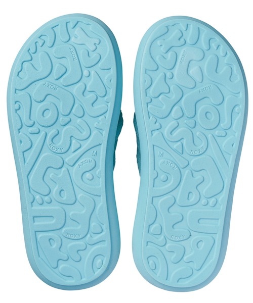 「ROXY」 フラットサンダル SMALL ブラウン レディース_画像6