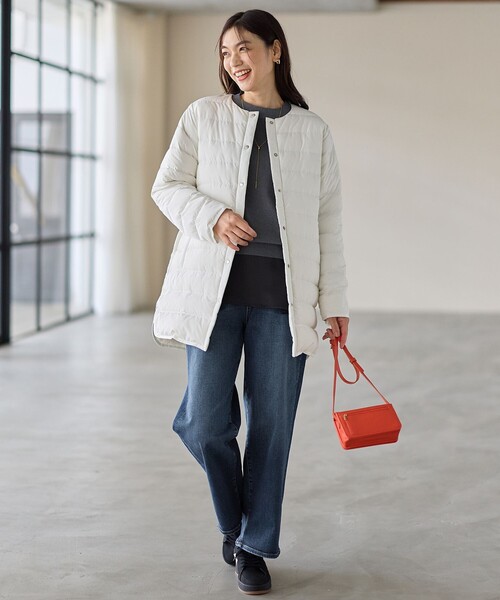 ANY（エニィ） ダウンコート ダウンジャケット フレンチダウンロング