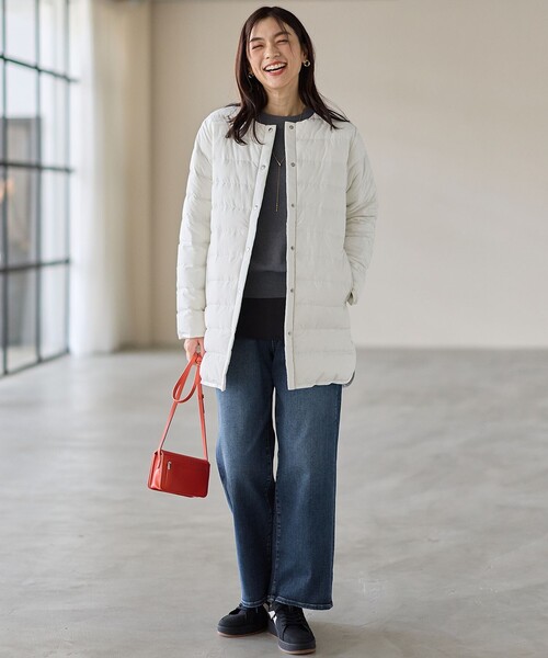 ANY（エニィ） ダウンコート ダウンジャケット フレンチダウンロング