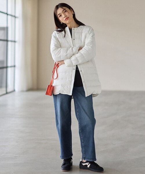 ANY（エニィ） ダウンコート ダウンジャケット フレンチダウンロング