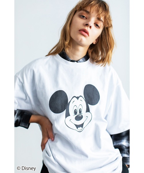 「WCJ」 半袖Tシャツ FREE オレンジ レディース_画像2