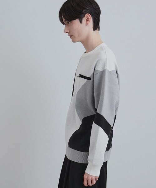 tk.TAKEO KIKUCHI（ティーケータケオキクチ） セーター ニット カラー