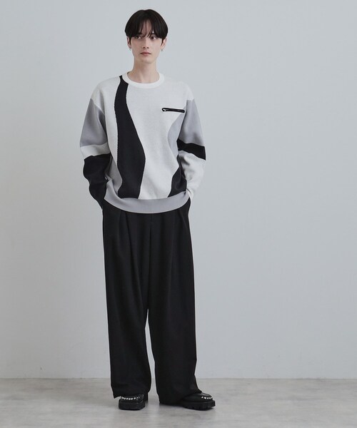 tk.TAKEO KIKUCHI（ティーケータケオキクチ） セーター ニット カラー