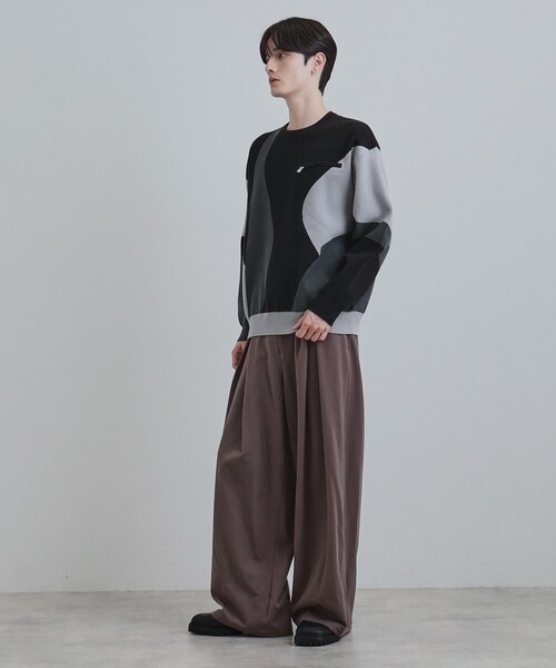 ちーちー tk.TAKEO KIKUCHI（ティーケータケオキクチ） セーター ニット カラー