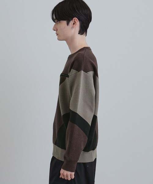 tk.TAKEO KIKUCHI（ティーケータケオキクチ） セーター ニット カラー