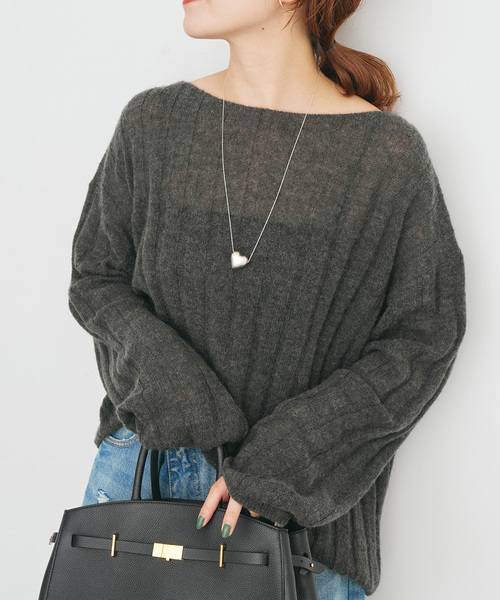 Spick＆Span（スピック アンド スパン） ニット セーター ワイドリブ