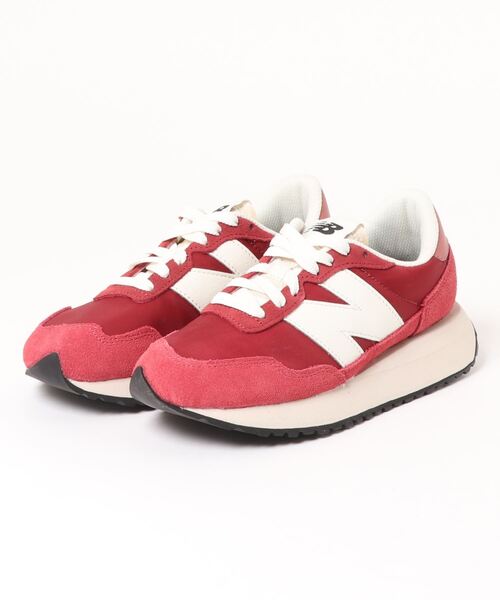 New Balance（ニューバランス） ローカットスニーカー 24.5cm レッド系
