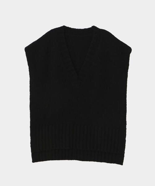 LE PHIL（ル フィル） ベスト ジレ Vネックニットジレ レディース