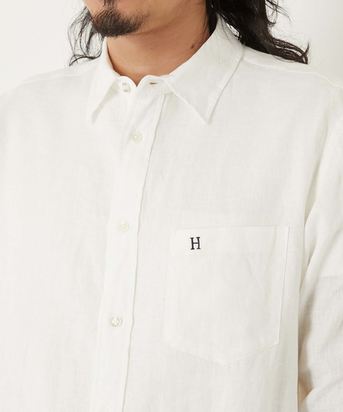 「HOLLYWOOD RANCH MARKET」 長袖シャツ X-LARGE ブラック メンズ_画像5