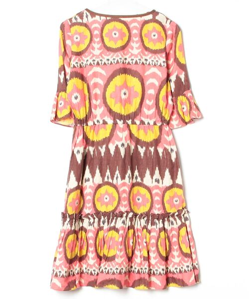 「Milly」 7分袖ワンピース 2 ピンク レディース_画像2