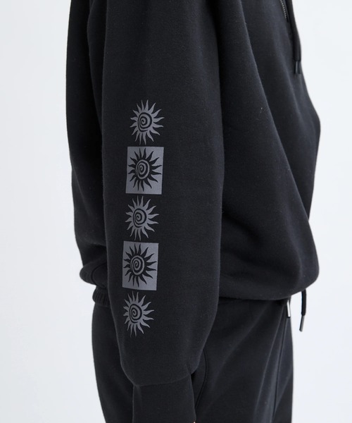 RVCA（ルーカ） トレーナー スウェット レディース BAGGIE BF HALFZIP
