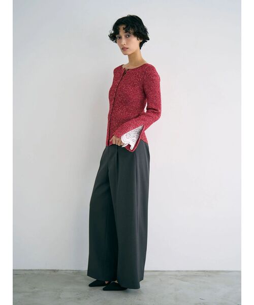 LAGUNAMOON（ラグナムーン） ニット セーター レーススリーブニット