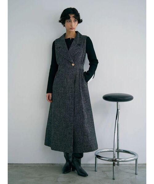 LAGUNAMOON（ラグナムーン） ニット セーター レーススリーブニット