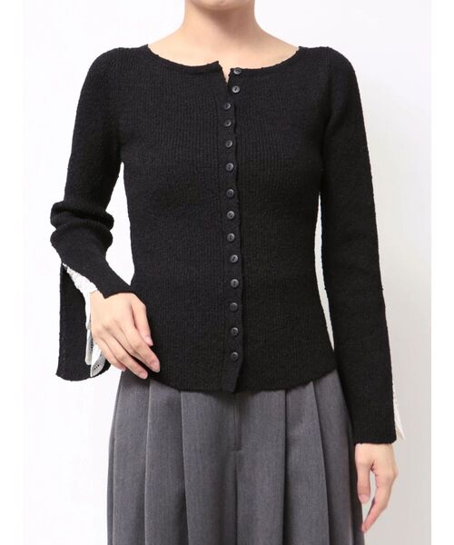 LAGUNAMOON（ラグナムーン） ニット セーター レーススリーブニット