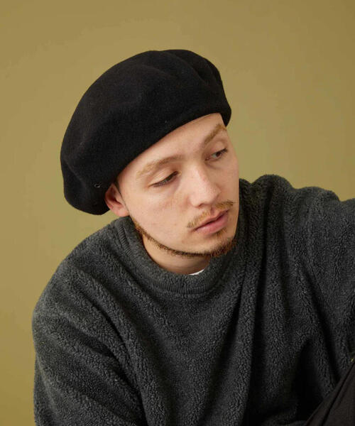 C-PLUS HEAD WEARS 帽子 ベレー帽 CPH/シーピーエイチ/BERET SOLID