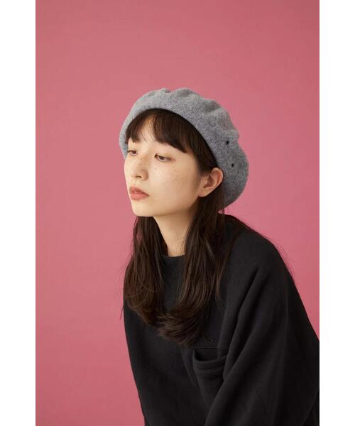 C-PLUS HEAD WEARS 帽子 ベレー帽 CPH/シーピーエイチ/BERET SOLID