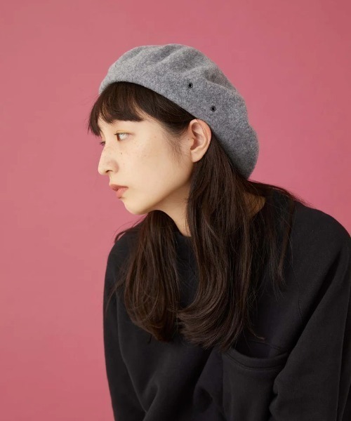 C-PLUS HEAD WEARS 帽子 ベレー帽 CPH/シーピーエイチ/BERET SOLID