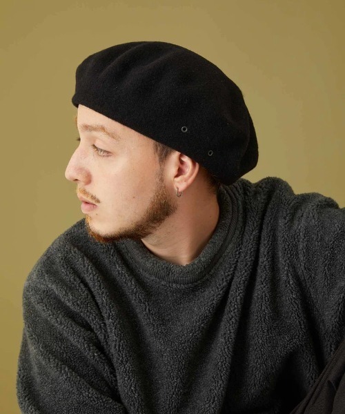 C-PLUS HEAD WEARS 帽子 ベレー帽 CPH/シーピーエイチ/BERET SOLID