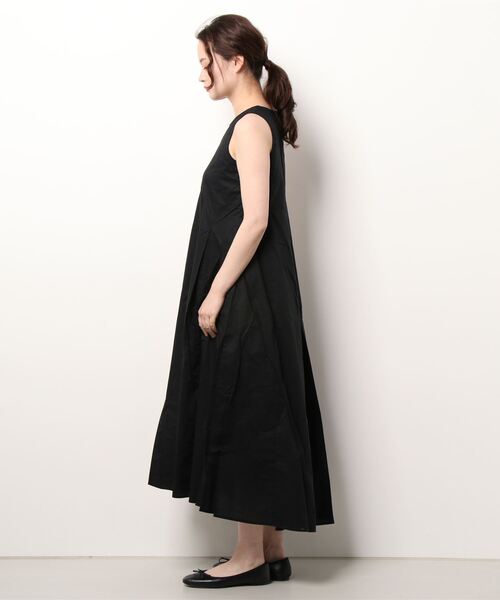 「Ungrid」 ノースリーブワンピース FREE ブラック レディース_画像2