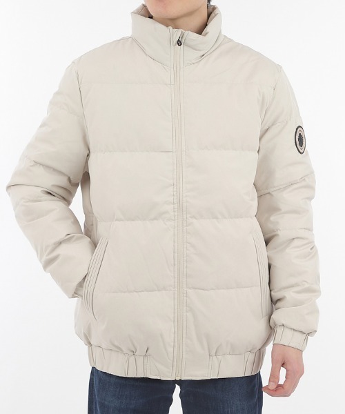 CLOTHY ダウンジャケット ダウン 「リアルダウン80％」ワンポイント
