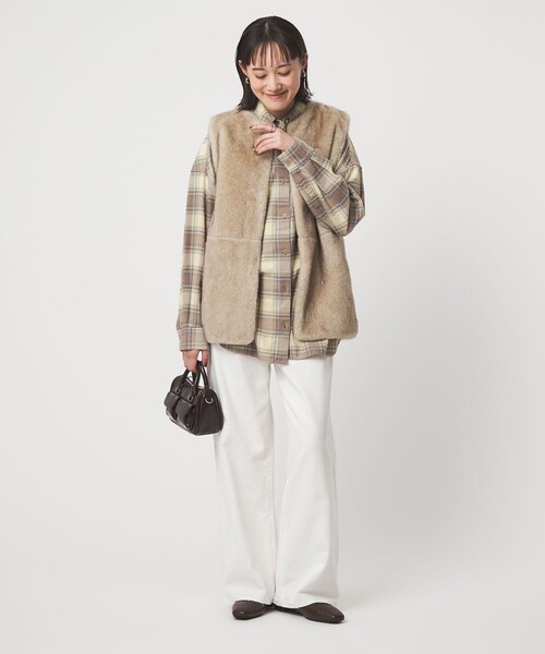 green label relaxing（グリーンレーベルリラクシング） ベスト ジレ