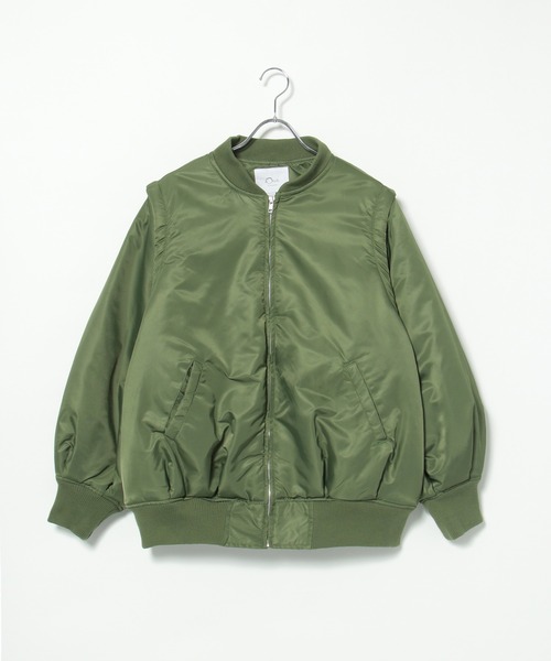 「notch.」 ブルゾン MEDIUM ブラック レディース_画像3